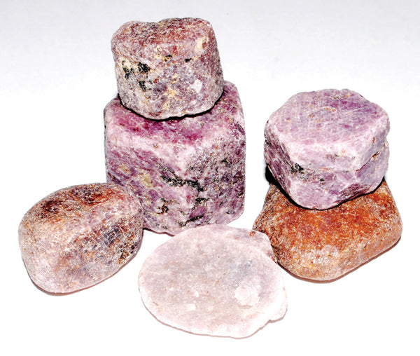 Ruby Hexagon Untumbled