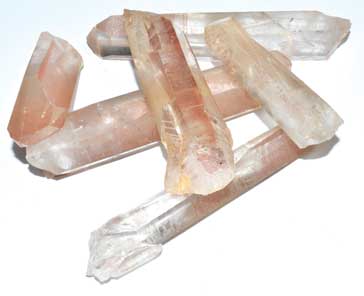 Lemurian Smokey Quartz Points