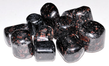 Boitite & Garnet Polished