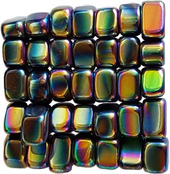 Magnetic Hematite Rainbow Polished
