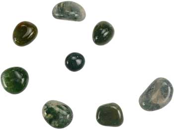 Moss Agate Polished