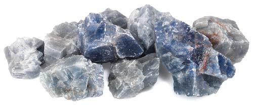 Blue Calcite Untumbled